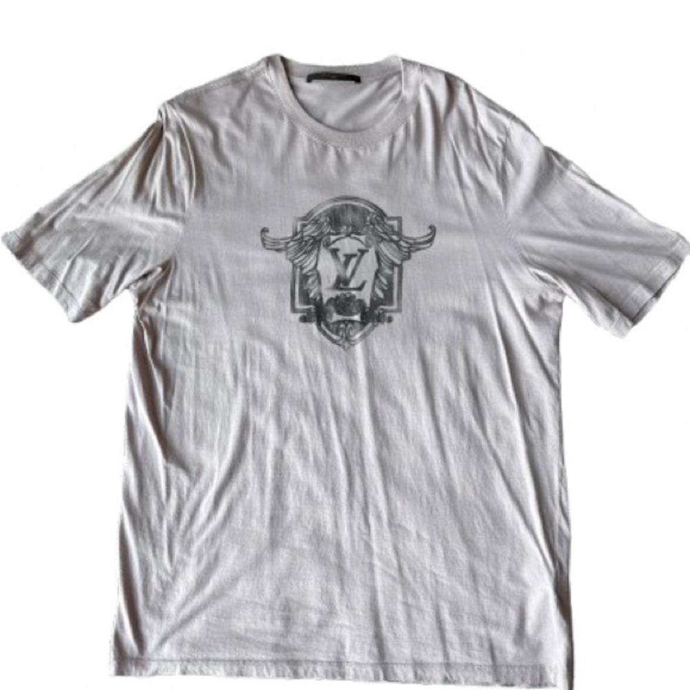 Louis Vuitton Men’s Tan Graphic T-Shirt XXL